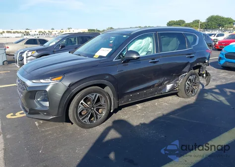 2020 Hyundai Santa Fe Sel 2.0T z USA, uszkodzony, nr VIN 5NMS33AAXLH271225